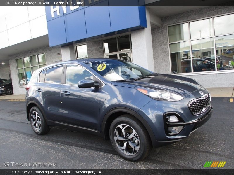 Pacific Blue / Black 2020 Kia Sportage LX AWD