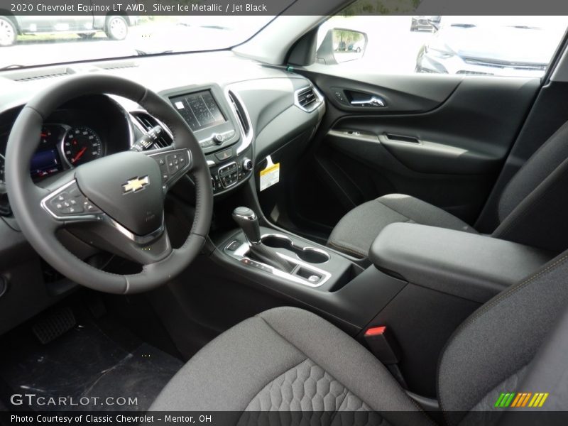 Silver Ice Metallic / Jet Black 2020 Chevrolet Equinox LT AWD