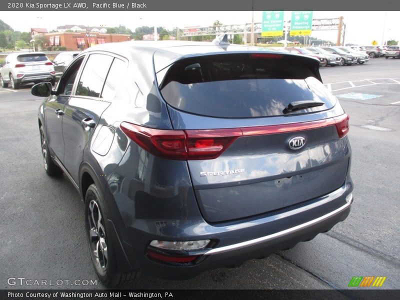 Pacific Blue / Black 2020 Kia Sportage LX AWD