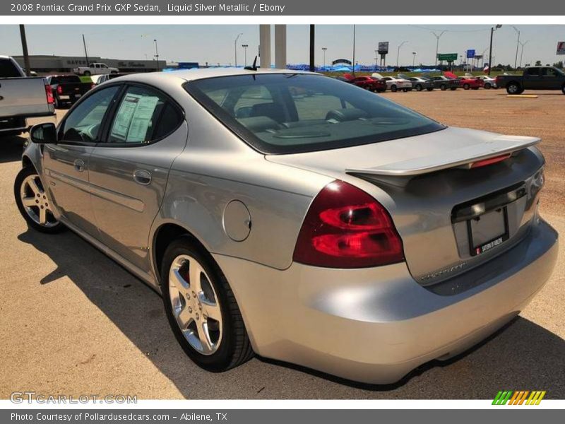 Liquid Silver Metallic / Ebony 2008 Pontiac Grand Prix GXP Sedan