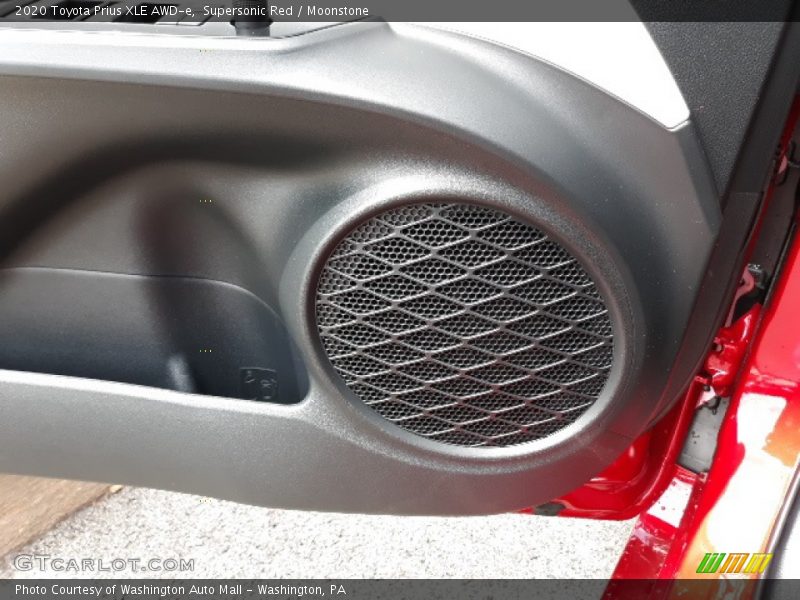 Supersonic Red / Moonstone 2020 Toyota Prius XLE AWD-e