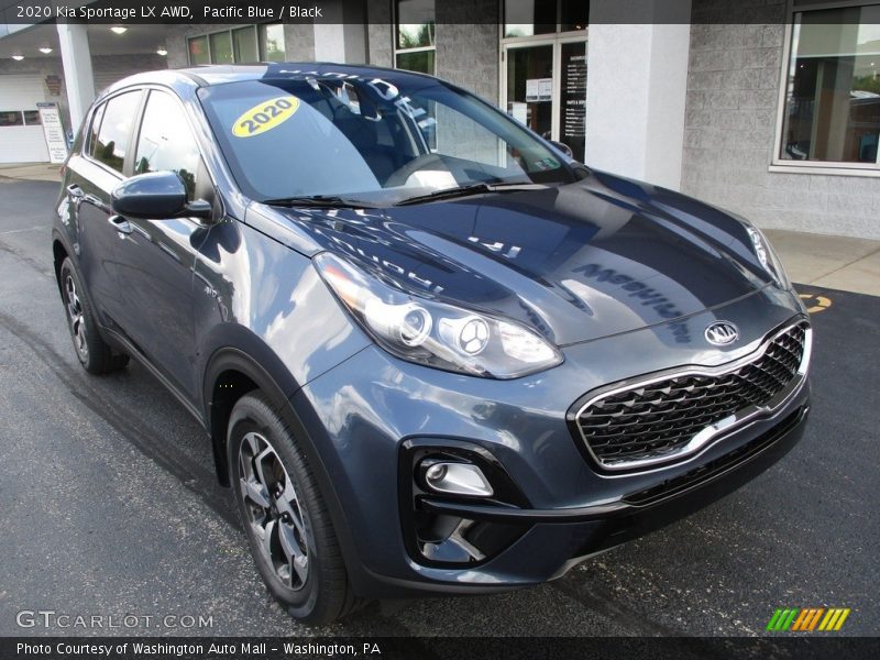 Pacific Blue / Black 2020 Kia Sportage LX AWD