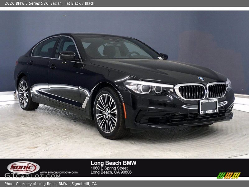 Jet Black / Black 2020 BMW 5 Series 530i Sedan