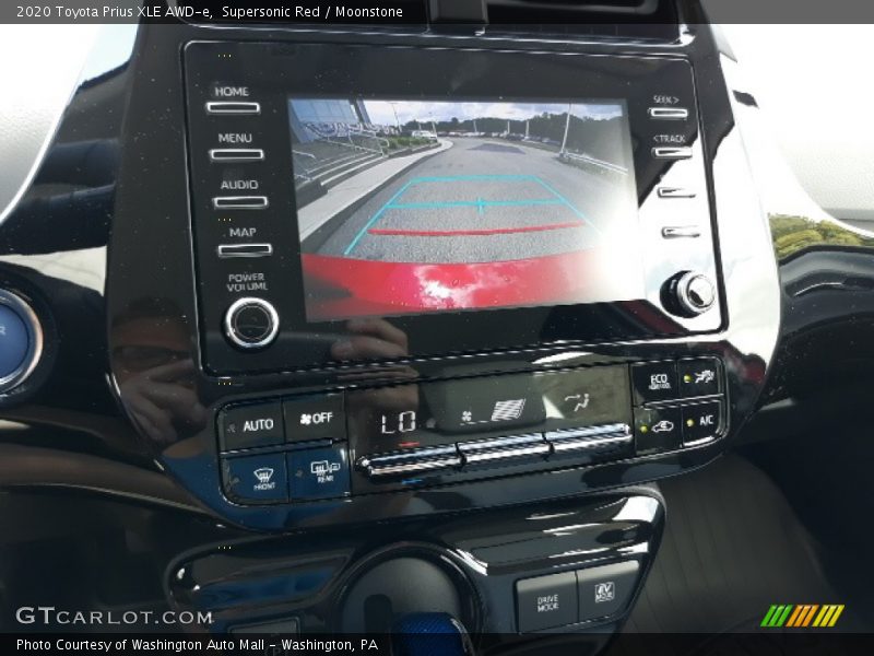 Supersonic Red / Moonstone 2020 Toyota Prius XLE AWD-e
