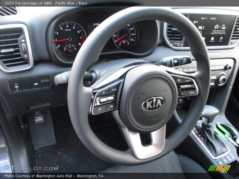 Pacific Blue / Black 2020 Kia Sportage LX AWD