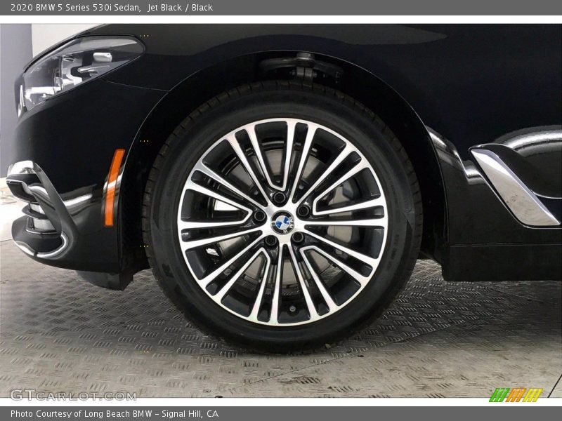 Jet Black / Black 2020 BMW 5 Series 530i Sedan