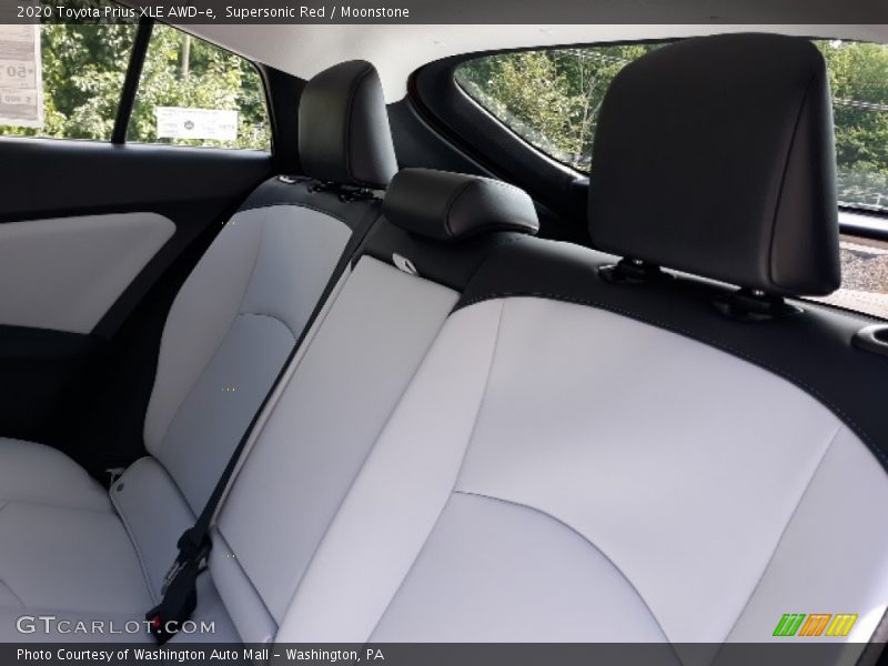 Rear Seat of 2020 Prius XLE AWD-e