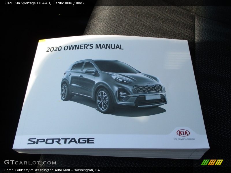 Pacific Blue / Black 2020 Kia Sportage LX AWD