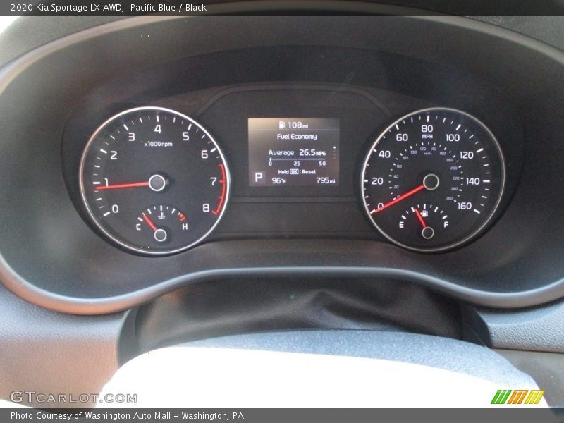 Pacific Blue / Black 2020 Kia Sportage LX AWD