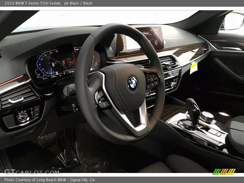 Jet Black / Black 2020 BMW 5 Series 530i Sedan
