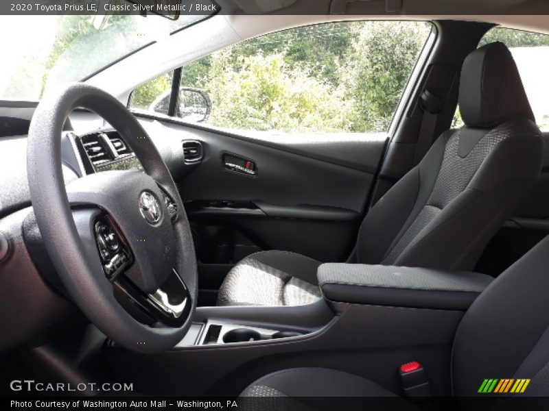 Classic Silver Metallic / Black 2020 Toyota Prius LE