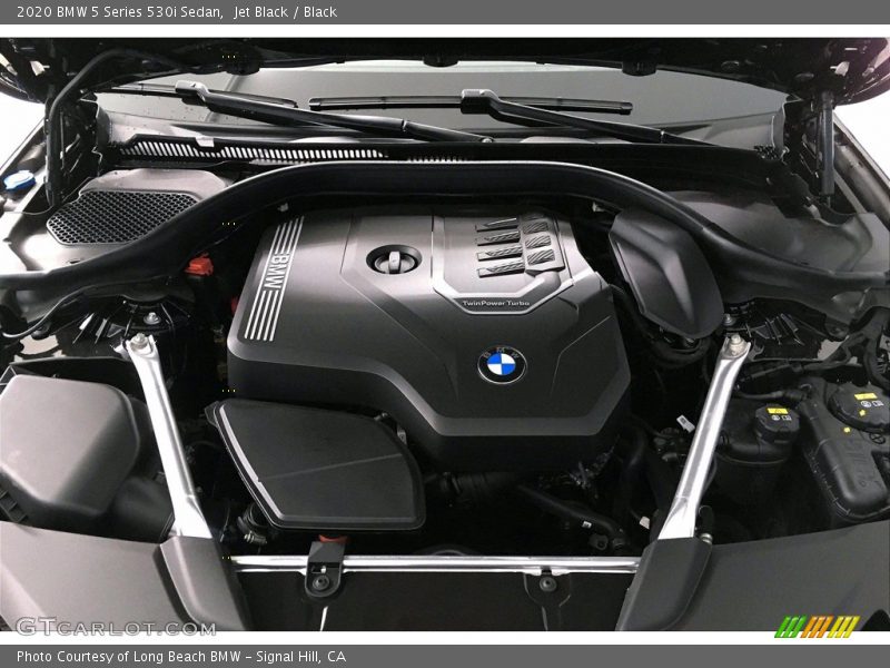 Jet Black / Black 2020 BMW 5 Series 530i Sedan
