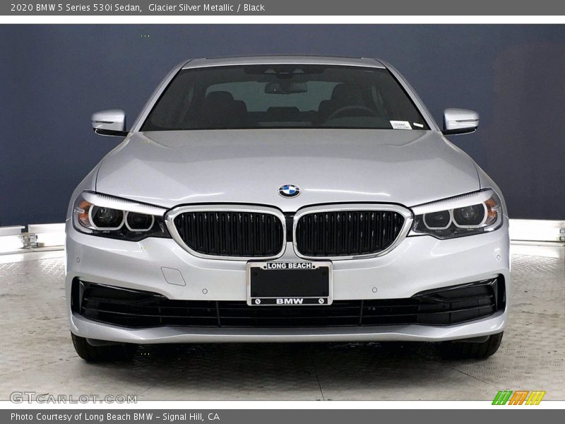 Glacier Silver Metallic / Black 2020 BMW 5 Series 530i Sedan