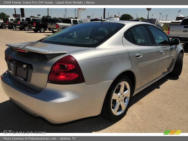 Liquid Silver Metallic / Ebony 2008 Pontiac Grand Prix GXP Sedan