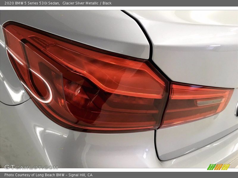 Glacier Silver Metallic / Black 2020 BMW 5 Series 530i Sedan