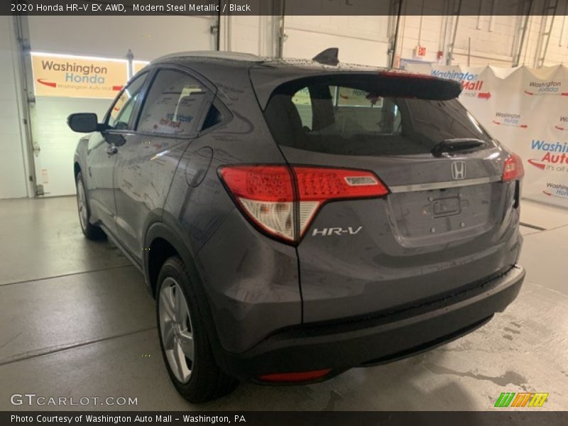 Modern Steel Metallic / Black 2020 Honda HR-V EX AWD