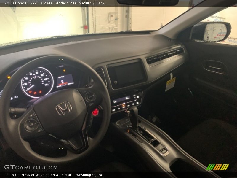 Modern Steel Metallic / Black 2020 Honda HR-V EX AWD