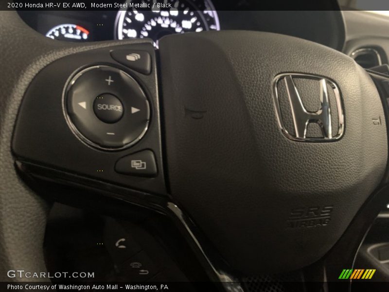 Modern Steel Metallic / Black 2020 Honda HR-V EX AWD