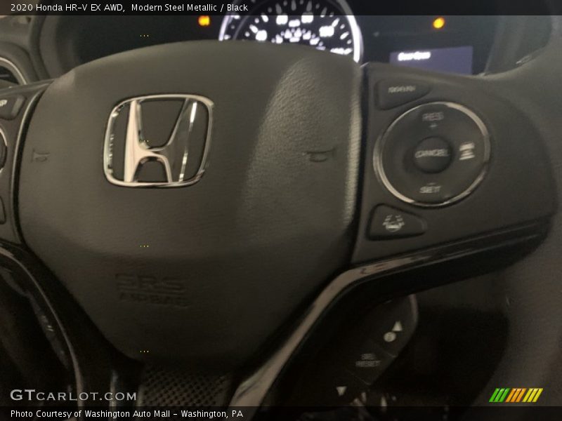 Modern Steel Metallic / Black 2020 Honda HR-V EX AWD