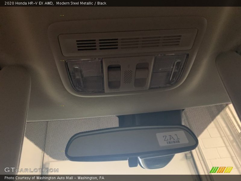 Modern Steel Metallic / Black 2020 Honda HR-V EX AWD