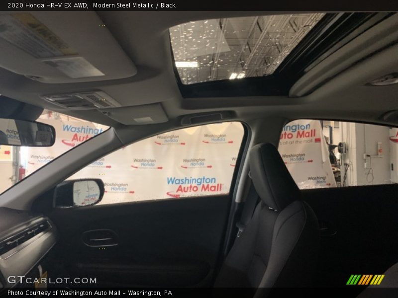 Modern Steel Metallic / Black 2020 Honda HR-V EX AWD