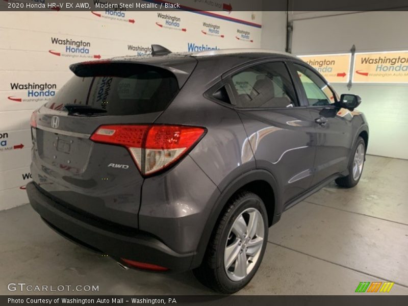 Modern Steel Metallic / Black 2020 Honda HR-V EX AWD