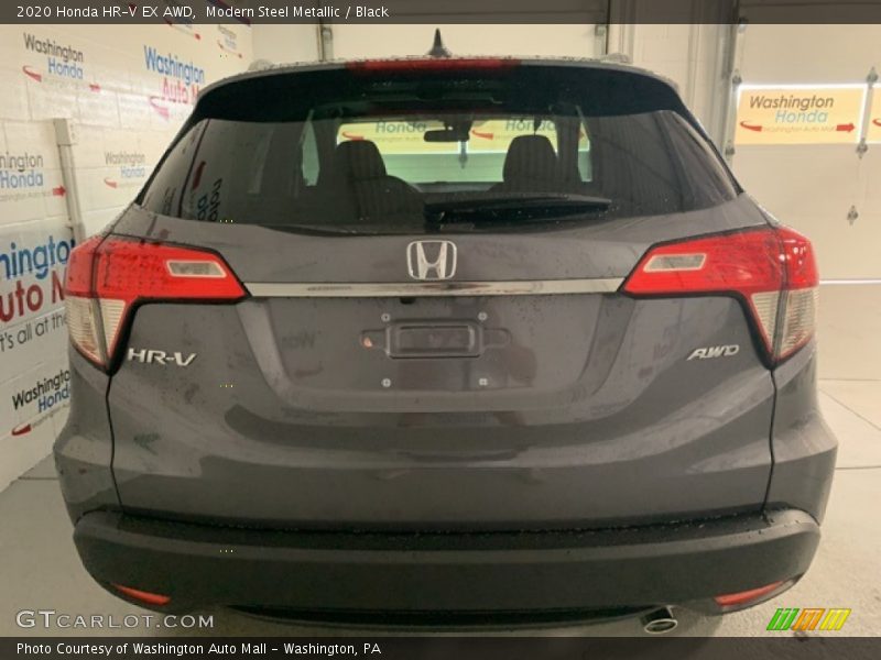 Modern Steel Metallic / Black 2020 Honda HR-V EX AWD