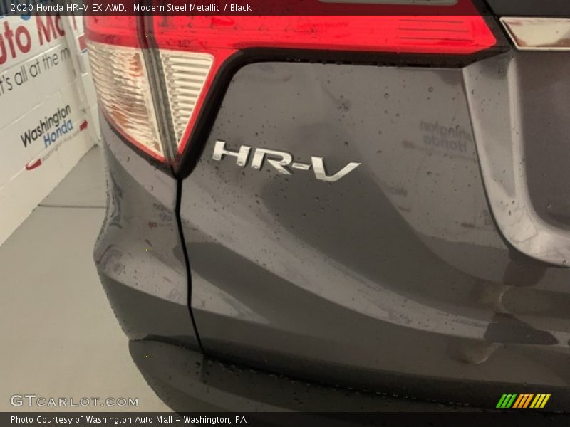Modern Steel Metallic / Black 2020 Honda HR-V EX AWD