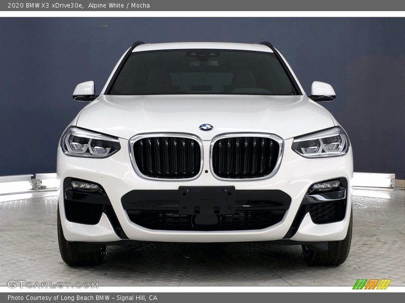 Alpine White / Mocha 2020 BMW X3 xDrive30e