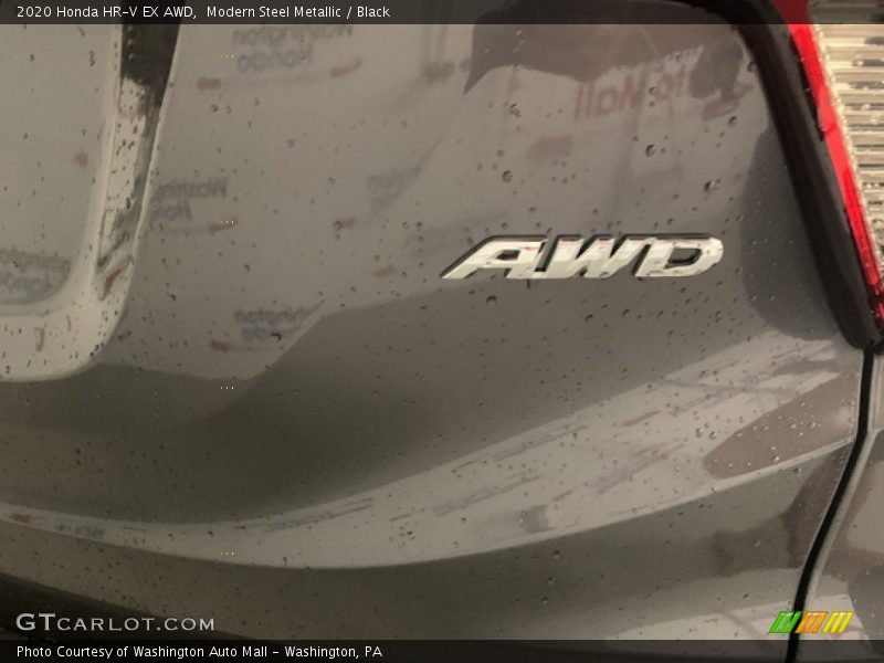 Modern Steel Metallic / Black 2020 Honda HR-V EX AWD
