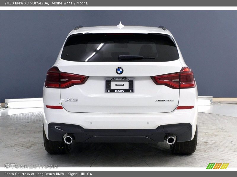 Alpine White / Mocha 2020 BMW X3 xDrive30e