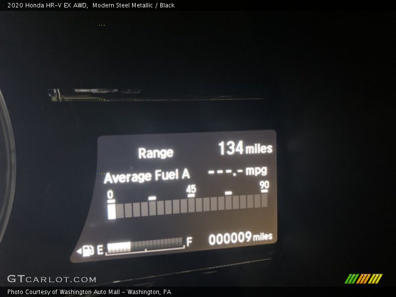 Modern Steel Metallic / Black 2020 Honda HR-V EX AWD