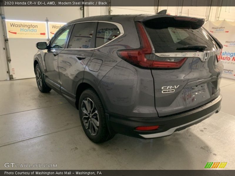 Modern Steel Metallic / Black 2020 Honda CR-V EX-L AWD