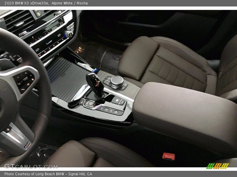 Alpine White / Mocha 2020 BMW X3 xDrive30e