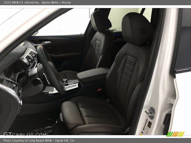 Alpine White / Mocha 2020 BMW X3 xDrive30e