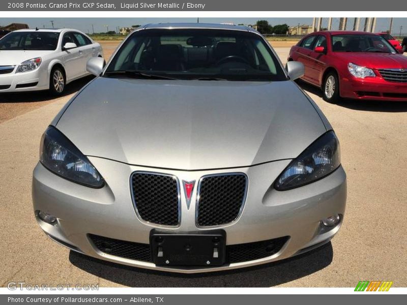 Liquid Silver Metallic / Ebony 2008 Pontiac Grand Prix GXP Sedan
