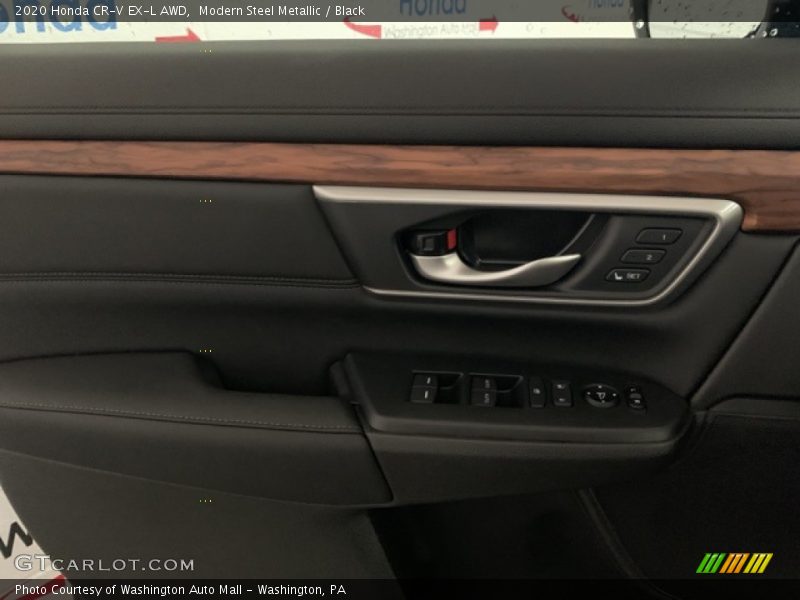 Modern Steel Metallic / Black 2020 Honda CR-V EX-L AWD