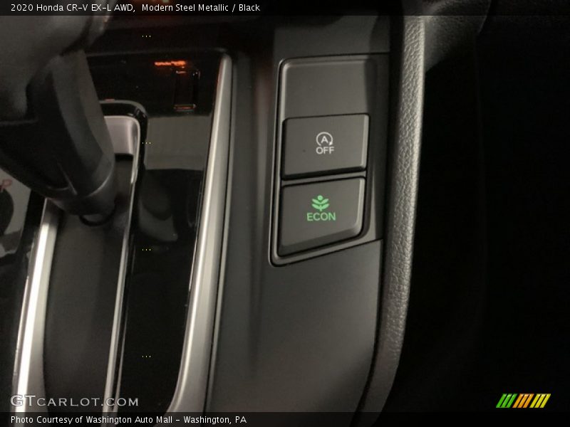 Modern Steel Metallic / Black 2020 Honda CR-V EX-L AWD