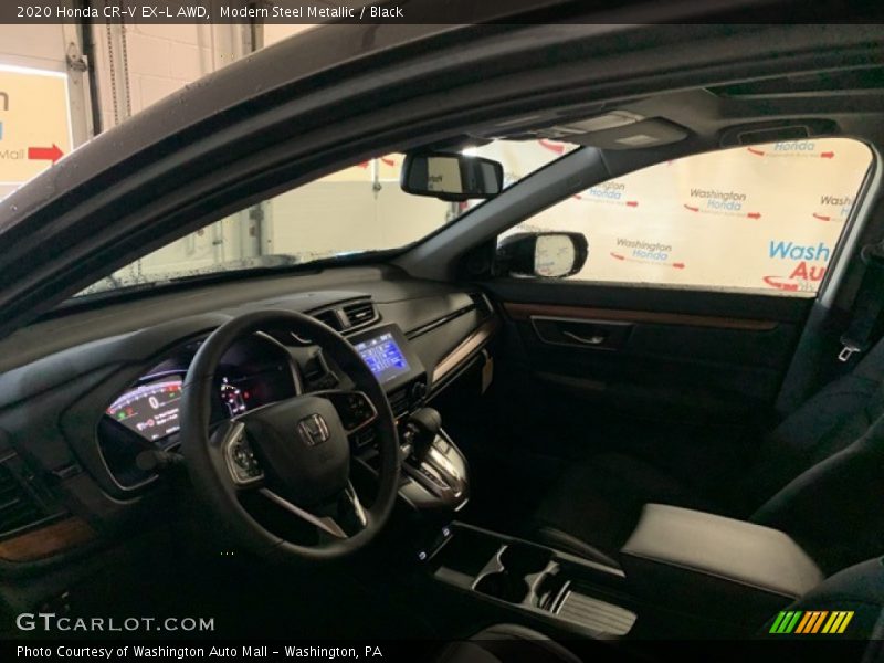 Modern Steel Metallic / Black 2020 Honda CR-V EX-L AWD