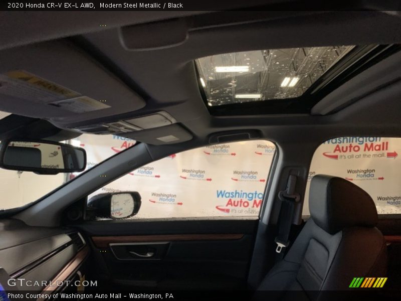 Modern Steel Metallic / Black 2020 Honda CR-V EX-L AWD