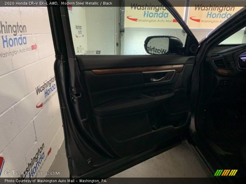 Modern Steel Metallic / Black 2020 Honda CR-V EX-L AWD