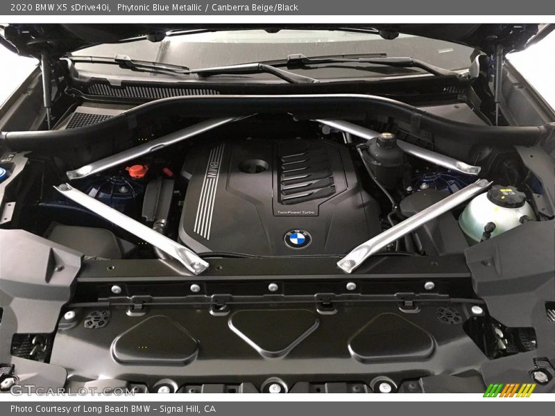 Phytonic Blue Metallic / Canberra Beige/Black 2020 BMW X5 sDrive40i