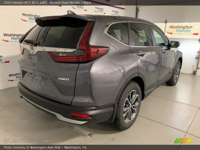 Modern Steel Metallic / Black 2020 Honda CR-V EX-L AWD