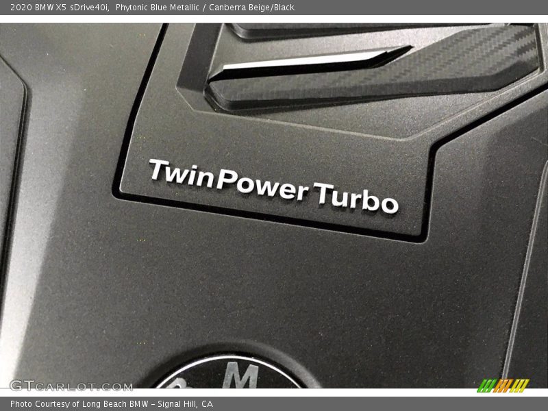 Phytonic Blue Metallic / Canberra Beige/Black 2020 BMW X5 sDrive40i