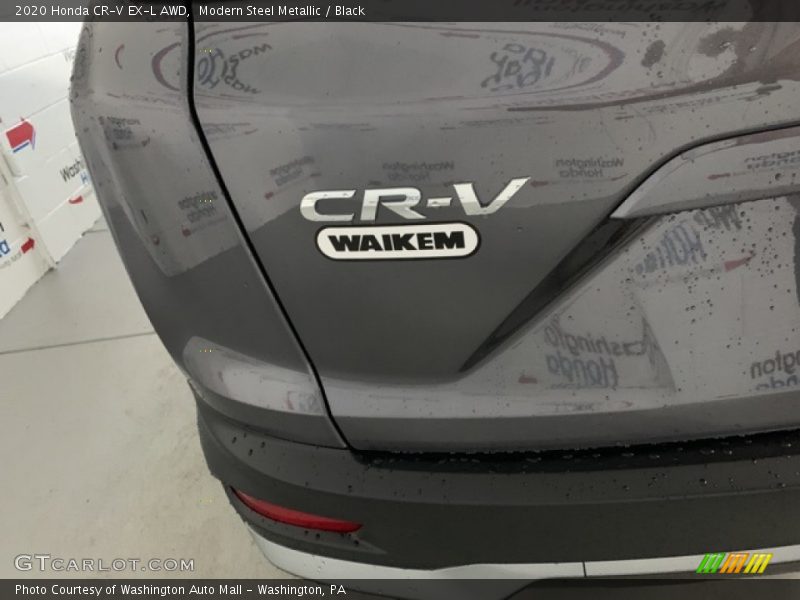 Modern Steel Metallic / Black 2020 Honda CR-V EX-L AWD