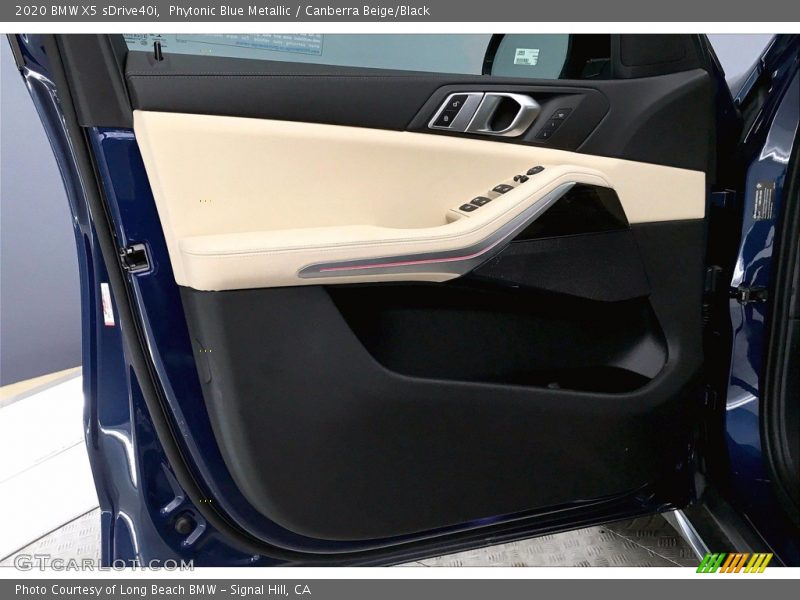 Phytonic Blue Metallic / Canberra Beige/Black 2020 BMW X5 sDrive40i