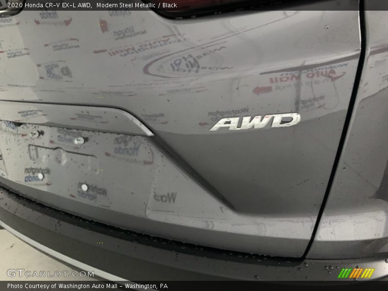 Modern Steel Metallic / Black 2020 Honda CR-V EX-L AWD