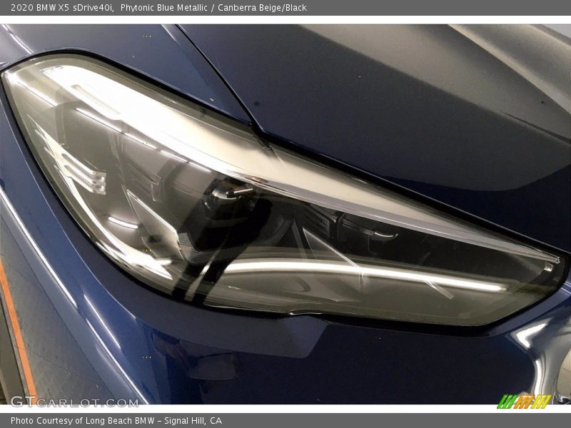 Phytonic Blue Metallic / Canberra Beige/Black 2020 BMW X5 sDrive40i