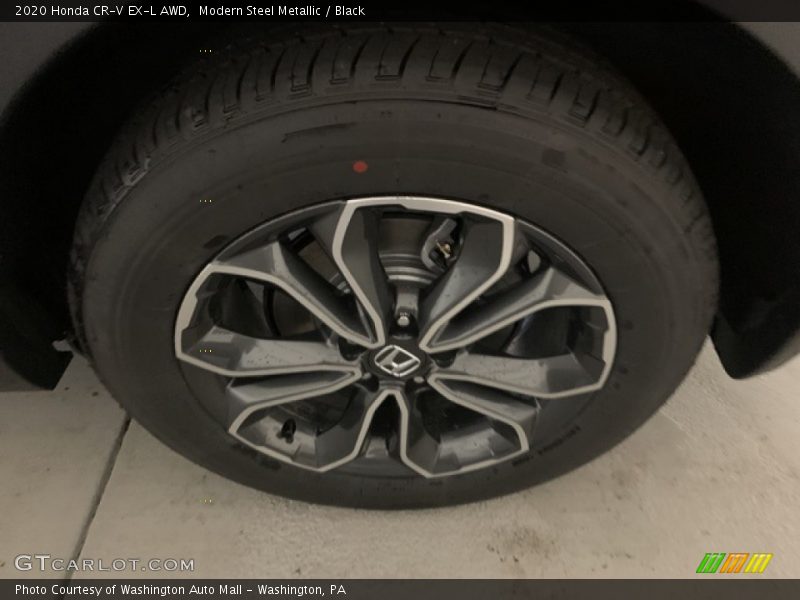 Modern Steel Metallic / Black 2020 Honda CR-V EX-L AWD