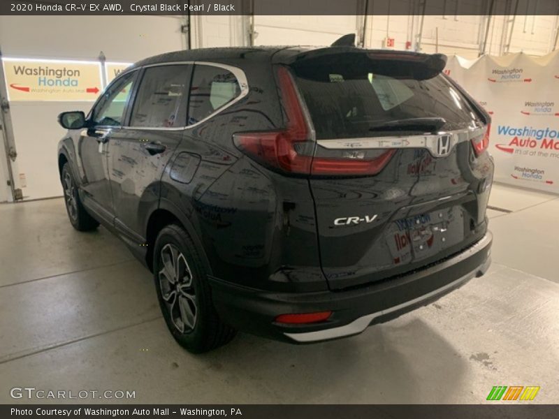 Crystal Black Pearl / Black 2020 Honda CR-V EX AWD